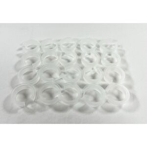 New 20 Department 56 Christmas "Snow Village Light Hole Protectors" Rings #52887